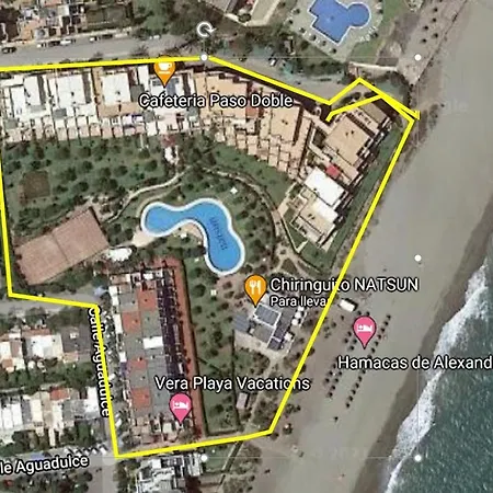 Apartamento Natura Mediterranea Estudio Naturista Primera Linea Con Piscina Vera